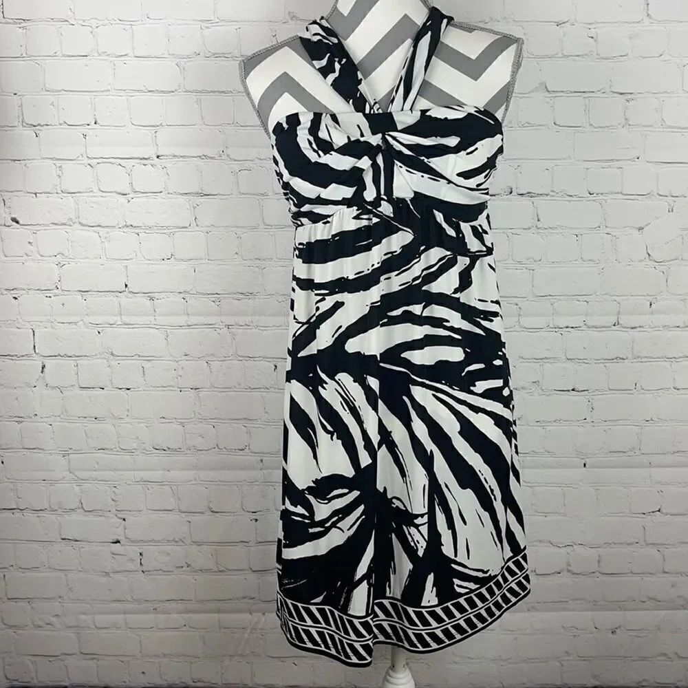Black and White Dress